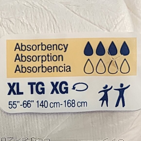 Tena Dry Comfort Absorbent 14pk Adult Protective Underwear Size XL 55"-66" - Picture 9 of 16